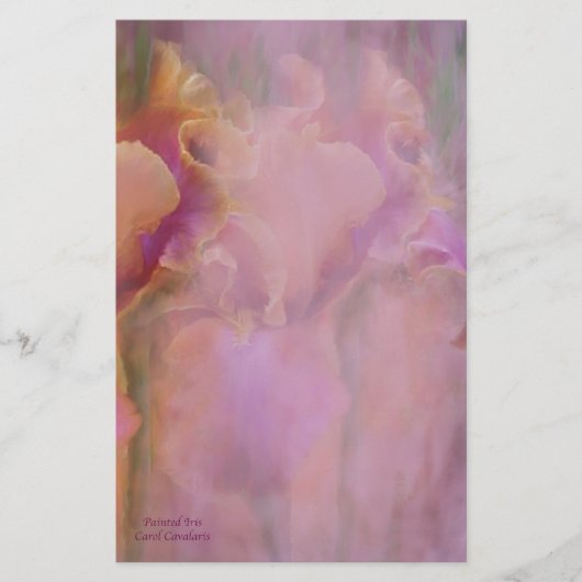 色彩の鮮やか虹彩文具 便箋 (正面)