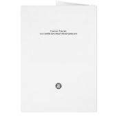 色彩の鮮やか誕生日カード (裏面)