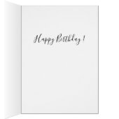 色彩の鮮やか誕生日カード (内側 (右))