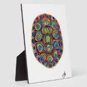 色彩の鮮やか貝 フォトプラーク (側面)