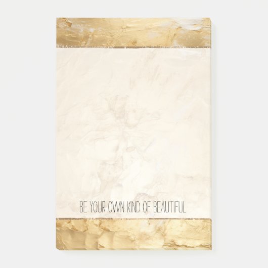 色彩の鮮やか金ゴールド ポストイット (正面)