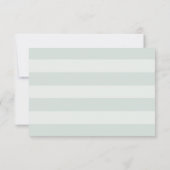 色彩の鮮やか開花RSVPカード 出欠カード (裏面)