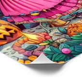 色彩の鮮やか骨格 ポスター (コーナー)