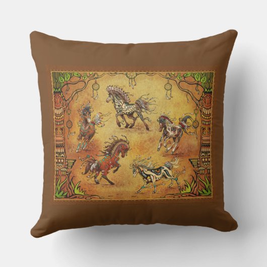 色彩の鮮やか クッション (裏面)