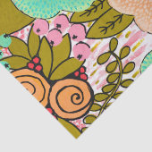 色彩の鮮やかArt Flowers Art Journal Gift Wrap Wrapping 薄葉紙 (詳細)
