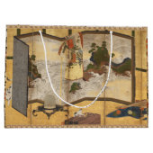 色彩の鮮やかCoromandel Changing Screen ラージペーパーバッグ (裏面)