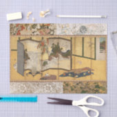 色彩の鮮やかCoromandel Changing Screen 薄葉紙 (クラフト)