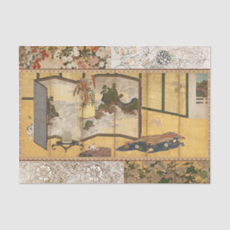 色彩の鮮やかCoromandel Changing Screen 薄葉紙