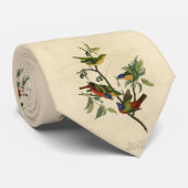 色彩の鮮やかFinch (Bunting) Audubon's Birds of America ネクタイ (ロール)