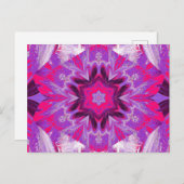 色彩の鮮やかLOTUS 12 ポストカード (正面/裏面)