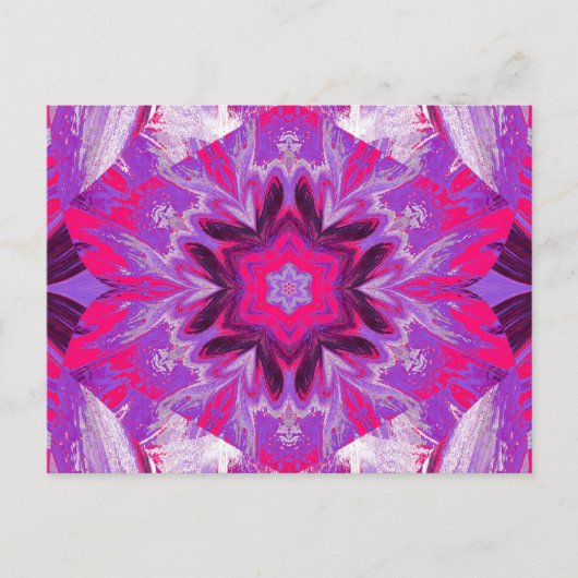 色彩の鮮やかLOTUS 12 ポストカード (正面)