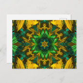 色彩の鮮やかLOTUS 15 ポストカード (正面/裏面)