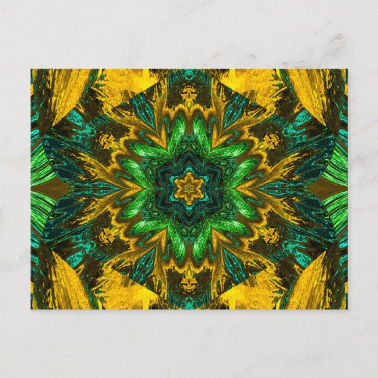 色彩の鮮やかLOTUS 15 ポストカード (正面)