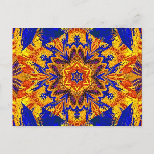 色彩の鮮やかLOTUS 27 ポストカード (正面)