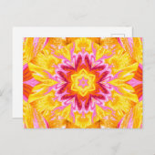 色彩の鮮やかLOTUS 29 ポストカード (正面/裏面)