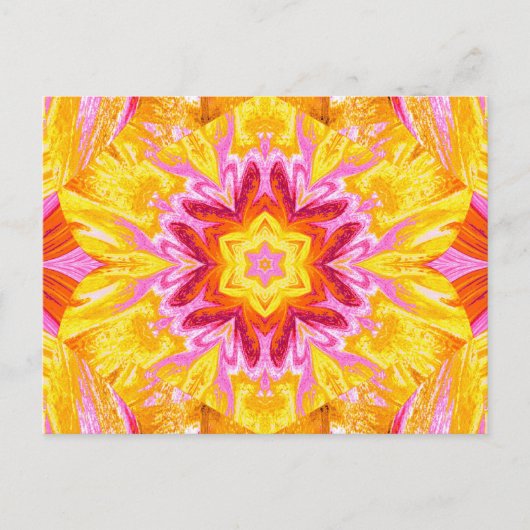 色彩の鮮やかLOTUS 29 ポストカード (正面)