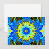 色彩の鮮やかLotus 3 ポストカード (正面/裏面)