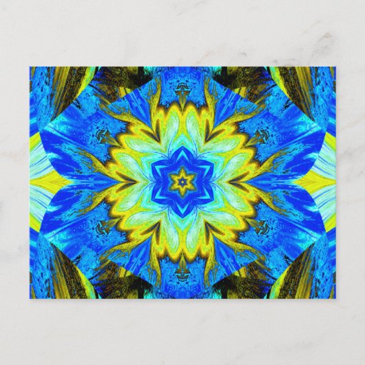 色彩の鮮やかLotus 3 ポストカード (正面)