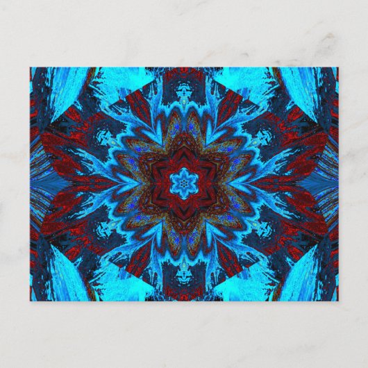 色彩の鮮やかLOTUS 8 ポストカード (正面)