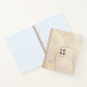 色彩の鮮やかNatural エレガント Neutralロゴ ノートブック (内部)
