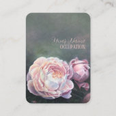 色彩の鮮やかPeonies – 名刺 コーリングカード (正面)