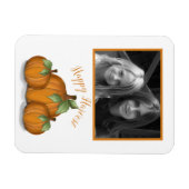 色彩の鮮やかPumpkins Photo Magnet マグネット (横)