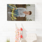 色彩の鮮やかWord編集可能カラー卒業バナー 横断幕 (インサイチュ)