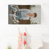 色彩の鮮やかWord編集可能カラー卒業バナー 横断幕 (インサイチュ)