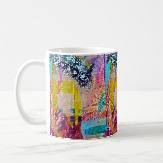 色彩エネルギー コーヒーマグカップ (左)