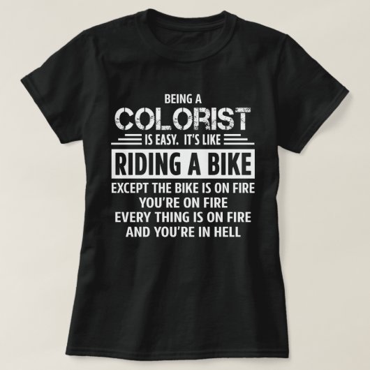 色彩学者 Tシャツ (デザイン正面)