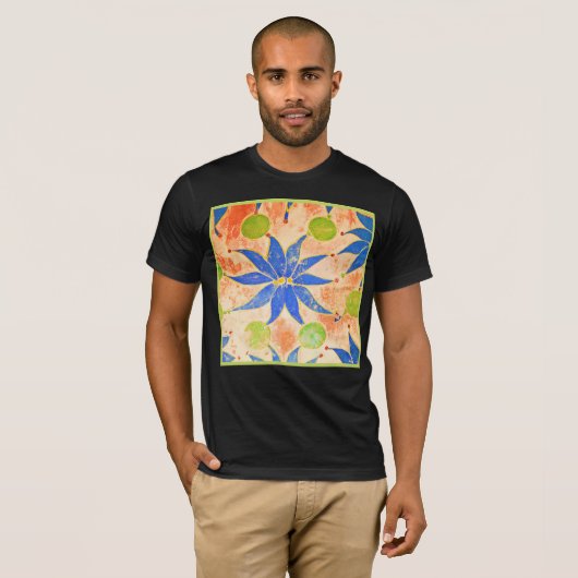 色彩文様 Tシャツ (正面フル)