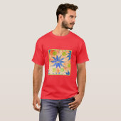 色彩文様 Tシャツ (正面フル)