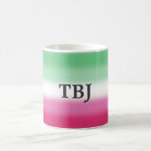 色彩色性プライド旗 コーヒーマグカップ (中央)