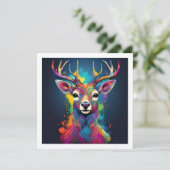 「色彩豊かな鹿」- インビテーション (スタンド正面)