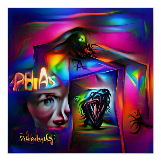 色恐怖症 ポスター (正面)