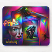 色恐怖症 マウスパッド (正面)