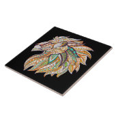 色抽象芸術 タイル (側面)