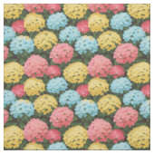 色数々のあじさい ファブリック (見本)