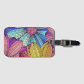 「色数々のあまわり」アクリル製ラゲージタグ ラゲッジタグ (正面横)