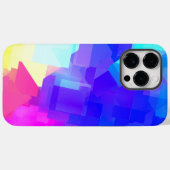 色数々のおもしろい抽象芸術 Case-Mate iPhoneケース (裏面 (横))