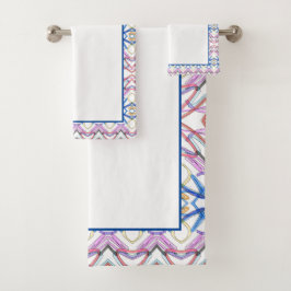 色数々のとモダン バスタオルセット