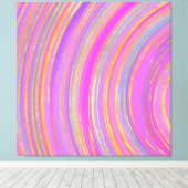 色数々のと金ゴールド キャンバスプリント (インサイチュ (ウッドフロア))