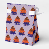 色数々ののクリスマスツリー – お気に入り フェイバーボックス (裏面サイド)