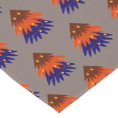 色数々ののクリスマスツリー – テーブルランナー (コーナー)