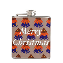 色数々ののクリスマスツリー – Flask フラスク