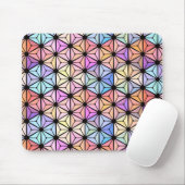 色数々ののステンドグラス窓 マウスパッド (マウス)