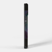 色数々ののフラクタル扇 iPhoneケース (右側面)