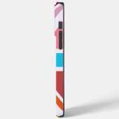 色数々ののユニオンジャック/フラグデザイン Case-Mate iPhoneケース (裏面 / 左)