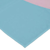 色数々ののレトロスタイル円 テーブルクロス (アングル)