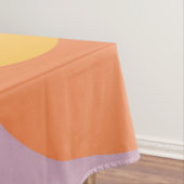 色数々ののレトロスタイル円 テーブルクロス (インサイチュ)